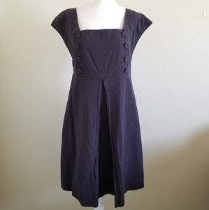 Samantha Treacy purple striped dress